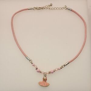 Pink Pendant Necklace